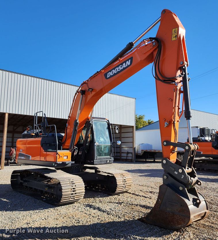image for item KH9183 2018 Doosan DX180LC-5  excavator
