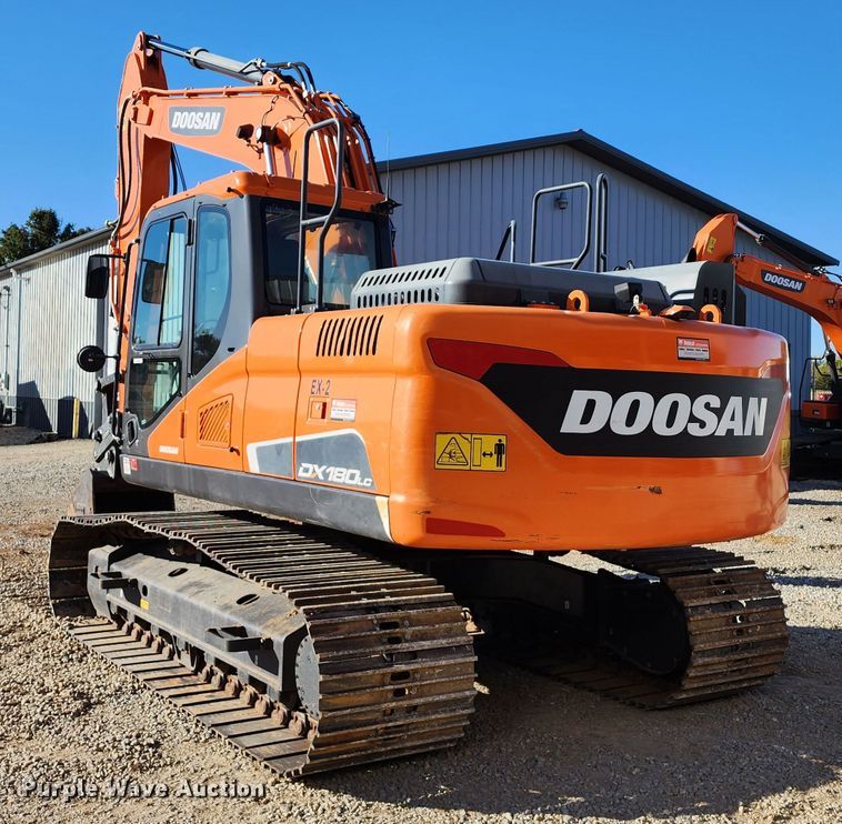 image for item KH9183 2018 Doosan DX180LC-5  excavator
