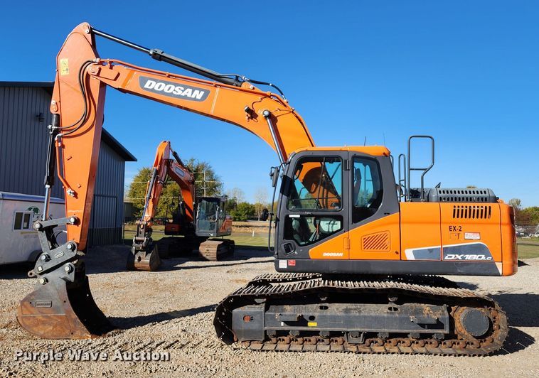 image for item KH9183 2018 Doosan DX180LC-5  excavator