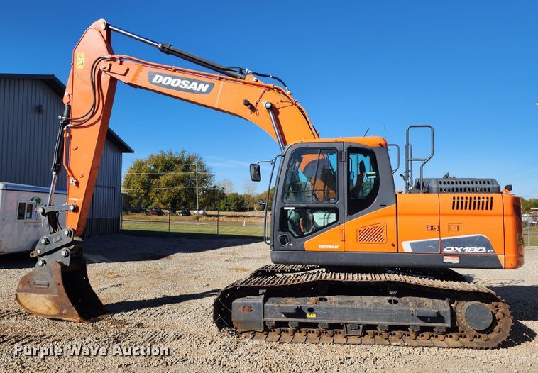 image for item KH9184 2018 Doosan DX180LC-5  excavator