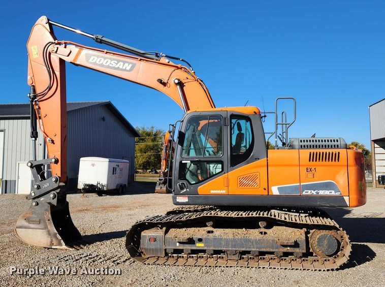 image for item KH9185 2018 Doosan DX180LC-5  excavator