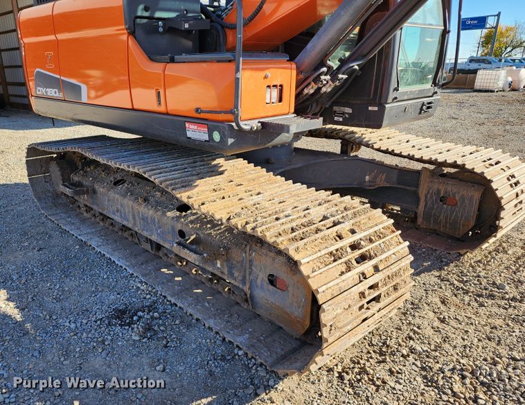 image for item KH9185 2018 Doosan DX180LC-5  excavator