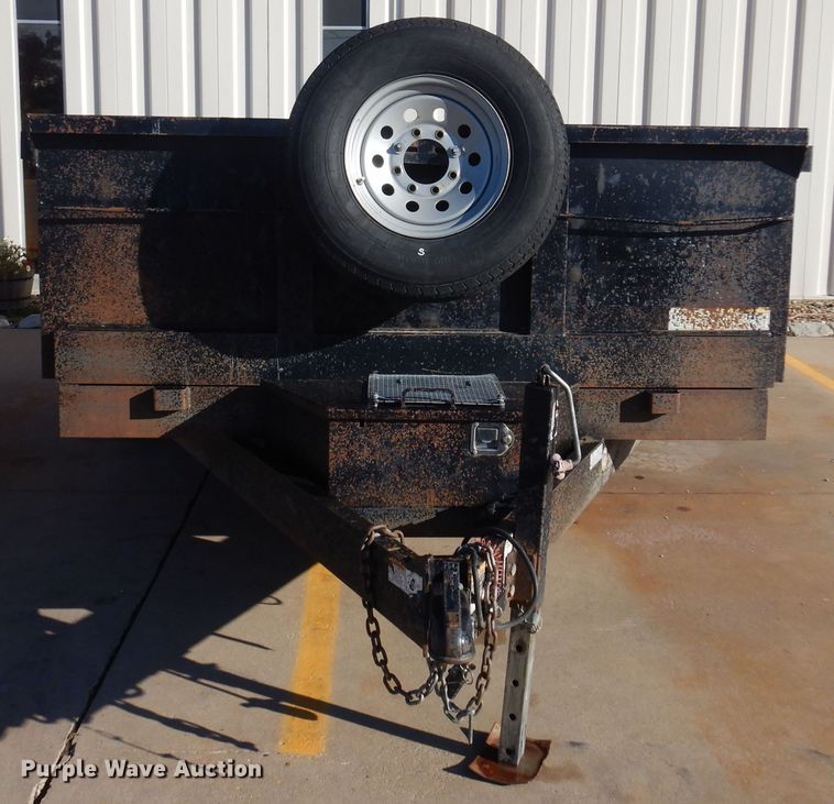 image for item KO9819 2013 Top Hat  dump trailer