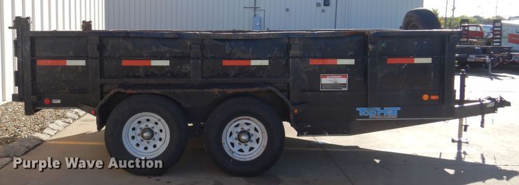 image for item KO9819 2013 Top Hat  dump trailer
