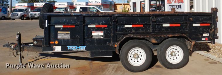 image for item KO9819 2013 Top Hat  dump trailer
