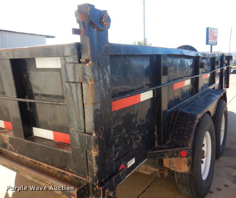 image for item KO9819 2013 Top Hat  dump trailer