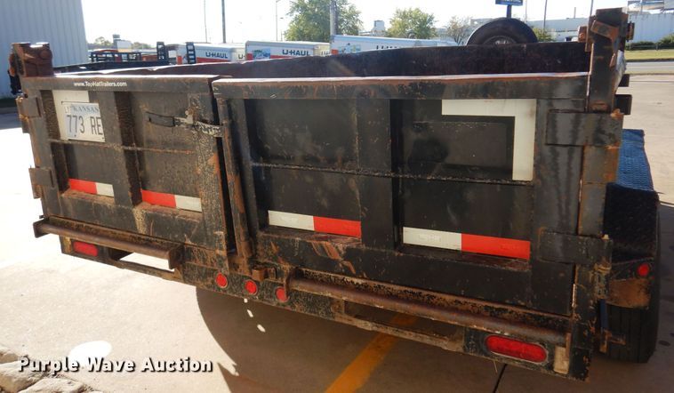 image for item KO9819 2013 Top Hat  dump trailer