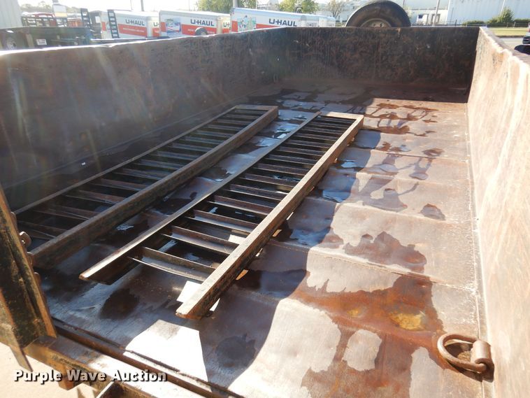 image for item KO9819 2013 Top Hat  dump trailer