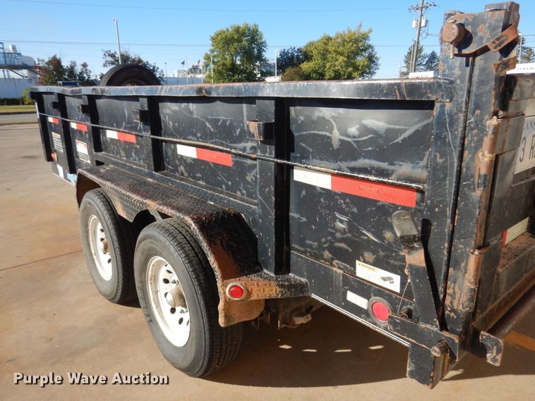 image for item KO9819 2013 Top Hat  dump trailer