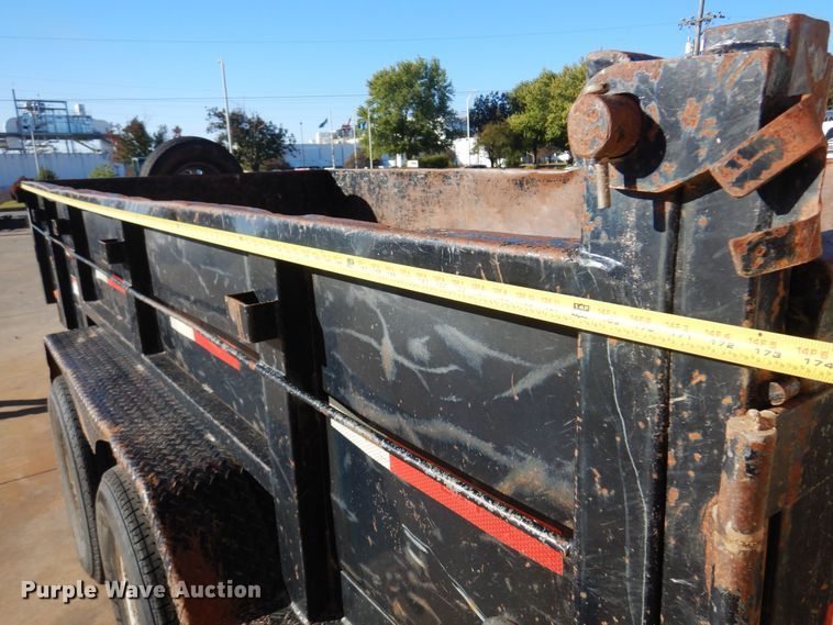 image for item KO9819 2013 Top Hat  dump trailer