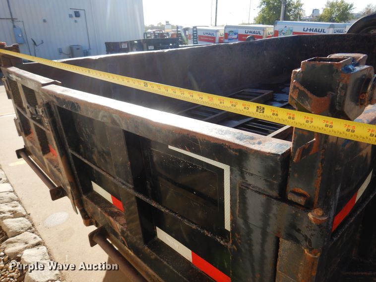 image for item KO9819 2013 Top Hat  dump trailer