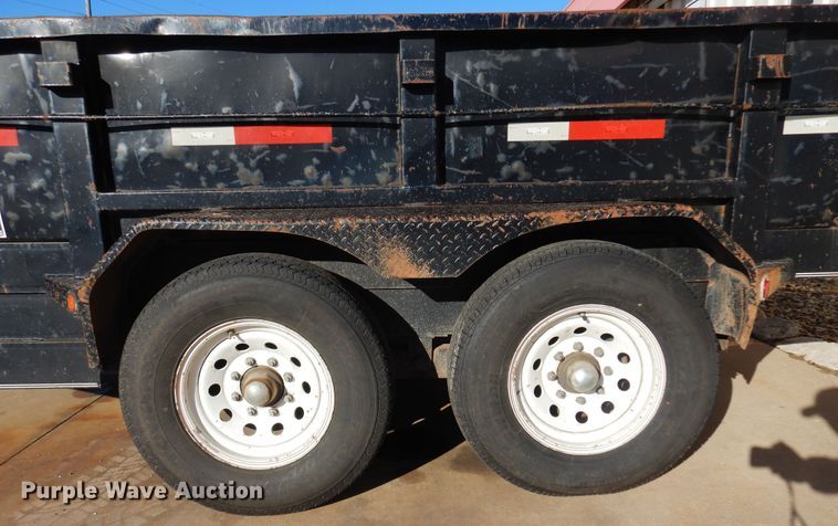 image for item KO9819 2013 Top Hat  dump trailer