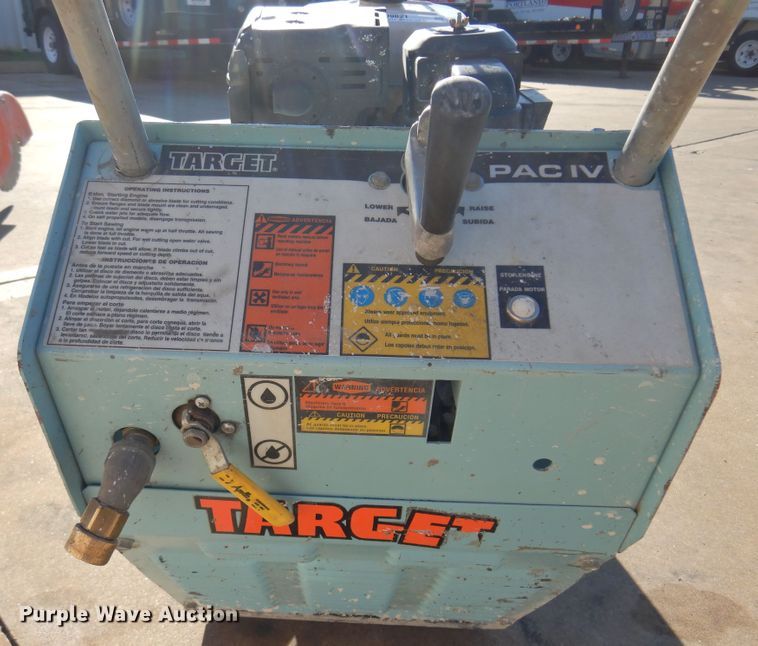 image for item KO9821 Target PAC IV  concrete saw