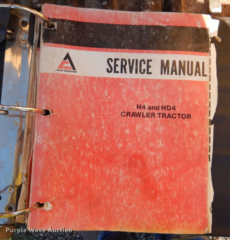 image for item KP9297 Allis Chalmers HD4  track loader