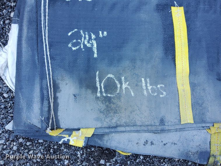 image for item KT9616 Approximately 60 PipeSak geotextile pipeline weights