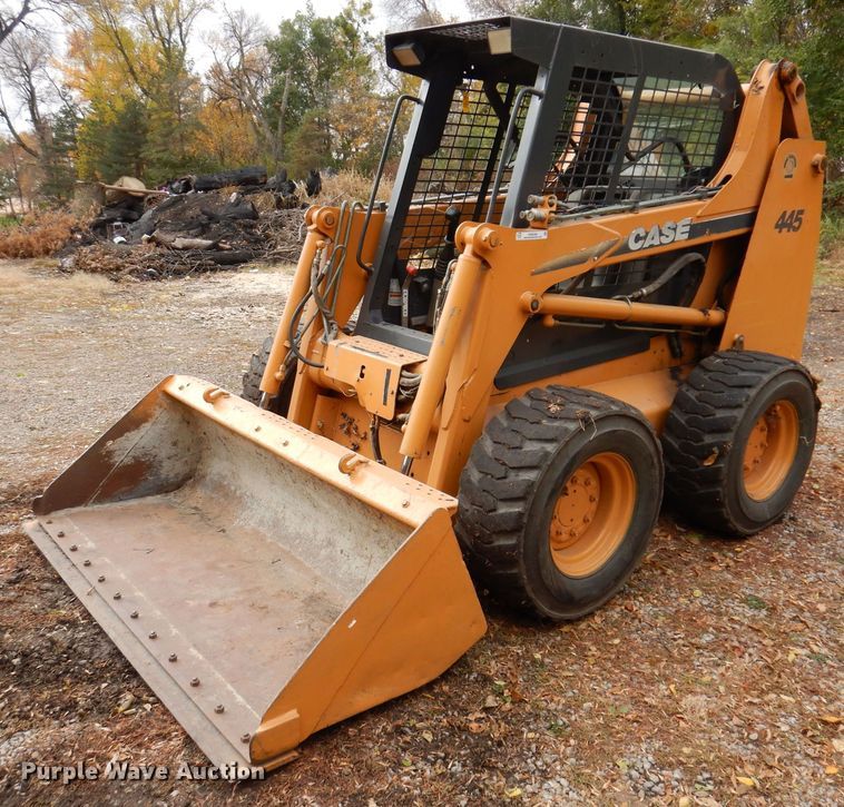 image for item KW9388 2006 Case 445  skid steer loader