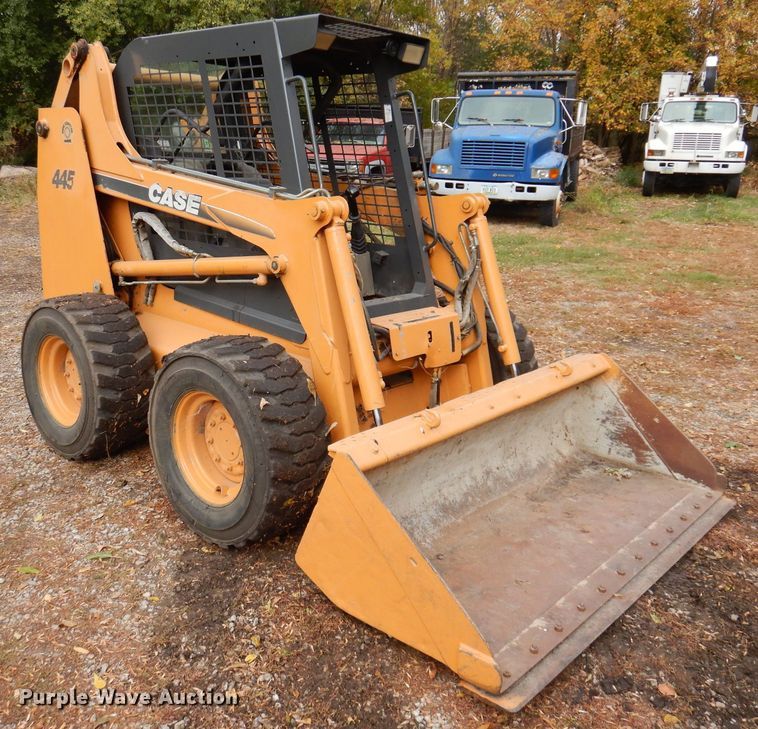 image for item KW9388 2006 Case 445  skid steer loader
