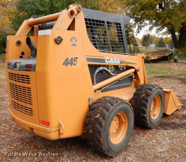 image for item KW9388 2006 Case 445  skid steer loader