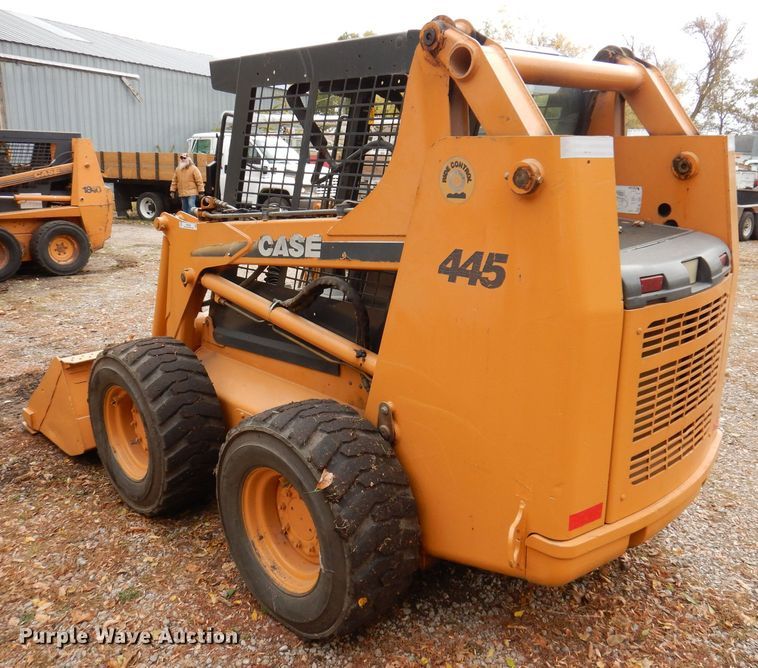 image for item KW9388 2006 Case 445  skid steer loader