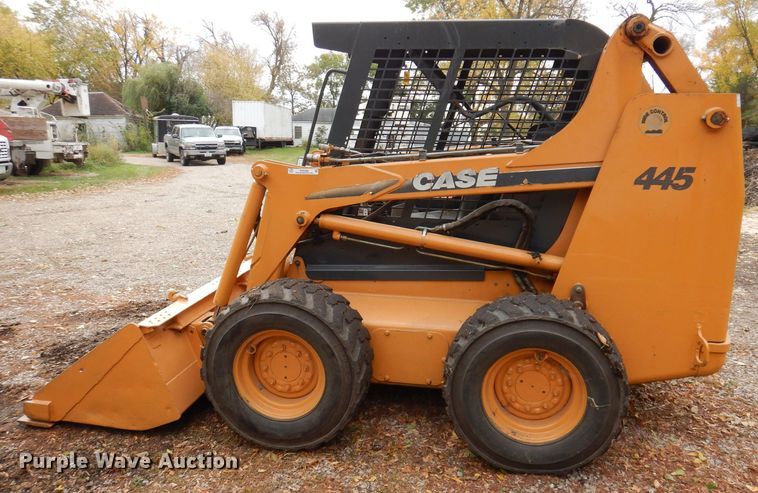 image for item KW9388 2006 Case 445  skid steer loader