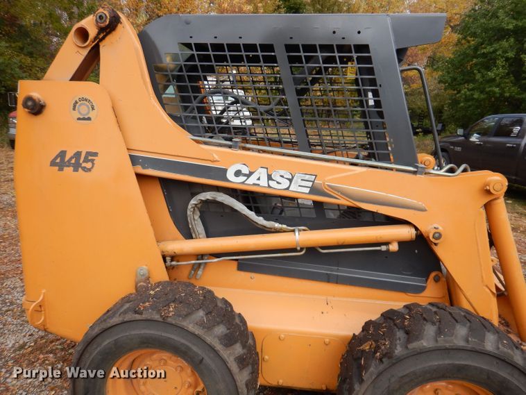image for item KW9388 2006 Case 445  skid steer loader