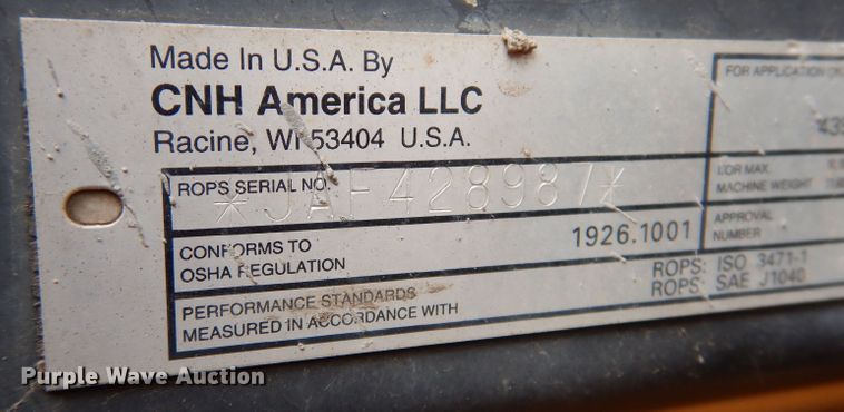 image for item KW9388 2006 Case 445  skid steer loader