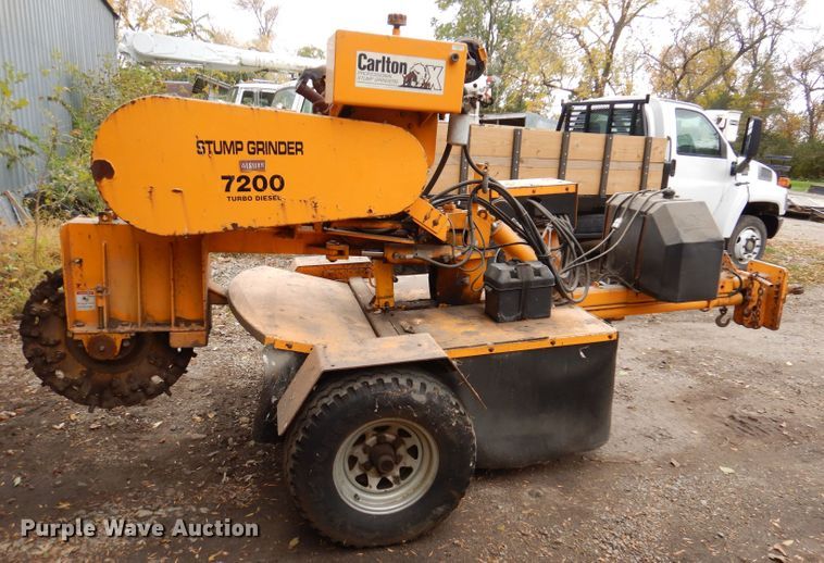 image for item KW9390 1996 Carlton 7200  stump grinder