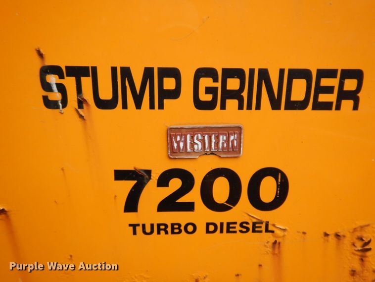 image for item KW9390 1996 Carlton 7200  stump grinder