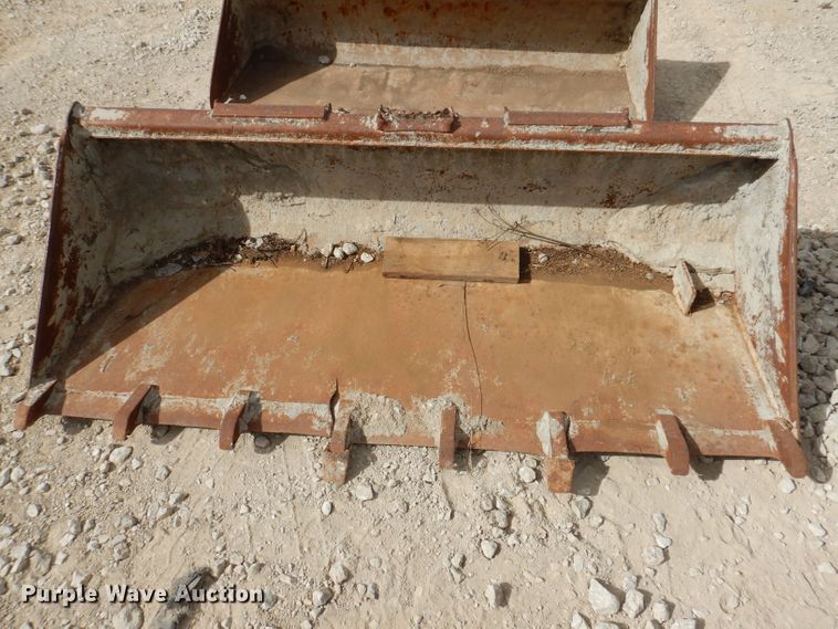 image for item KW9415 (4) skid steer buckets