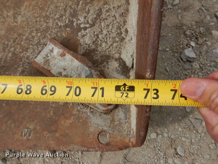 image for item KW9415 (4) skid steer buckets