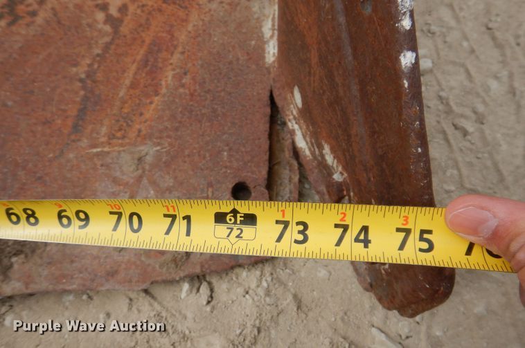 image for item KW9415 (4) skid steer buckets