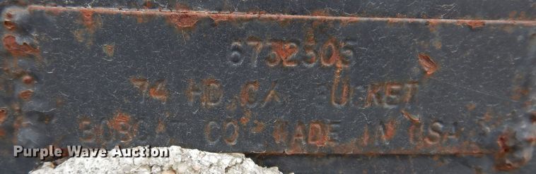 image for item KW9415 (4) skid steer buckets