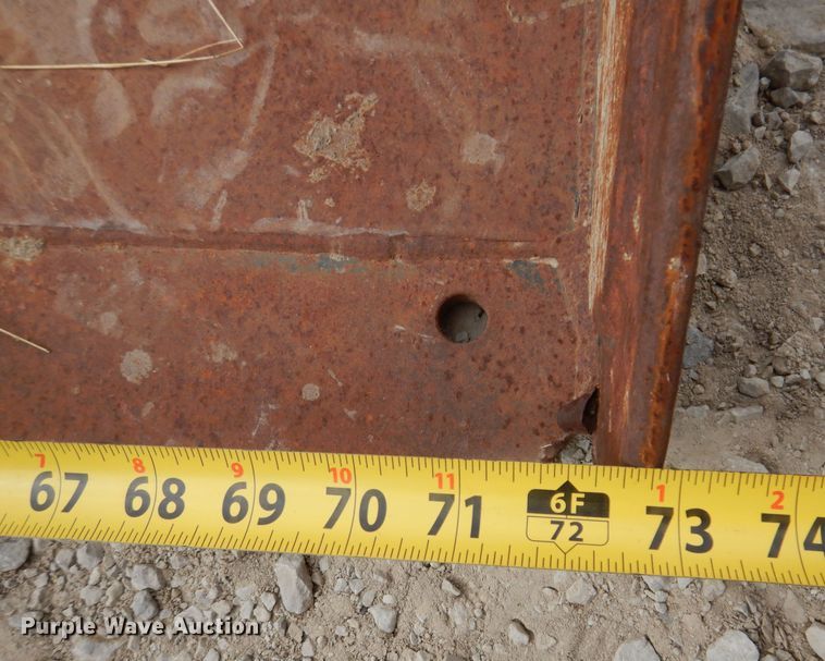 image for item KW9415 (4) skid steer buckets