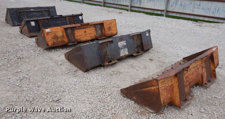 image for item KW9416 (5) skid steer bucket