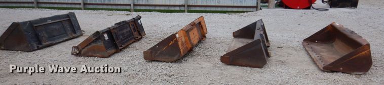 image for item KW9416 (5) skid steer bucket