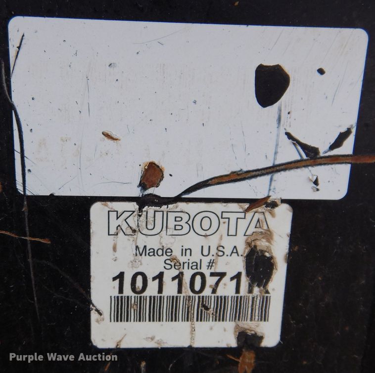 image for item KW9416 (5) skid steer bucket