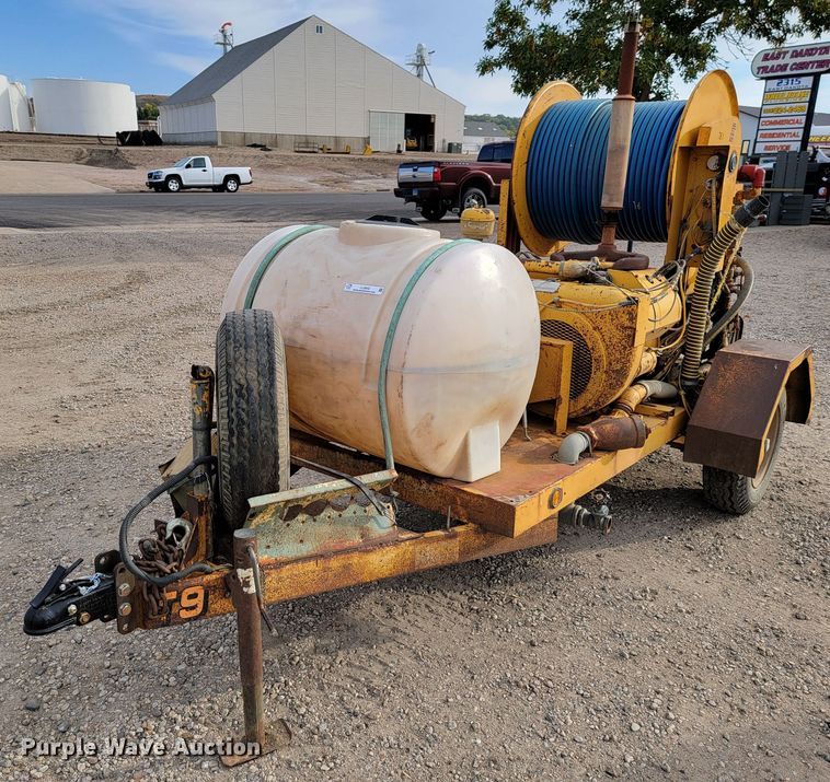 image for item LL9542 1976 O'Brien  sewer jetter trailer