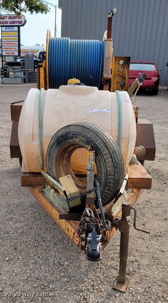 image for item LL9542 1976 O'Brien  sewer jetter trailer