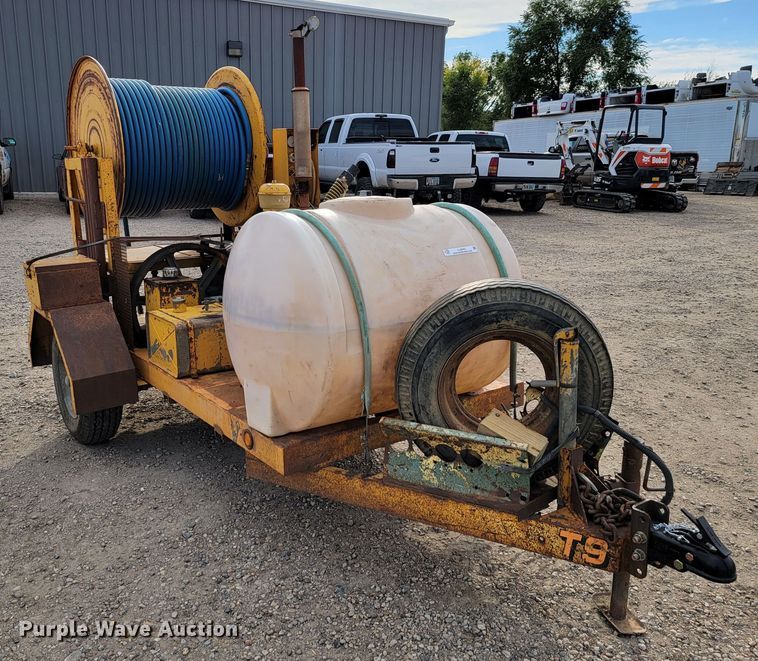 image for item LL9542 1976 O'Brien  sewer jetter trailer