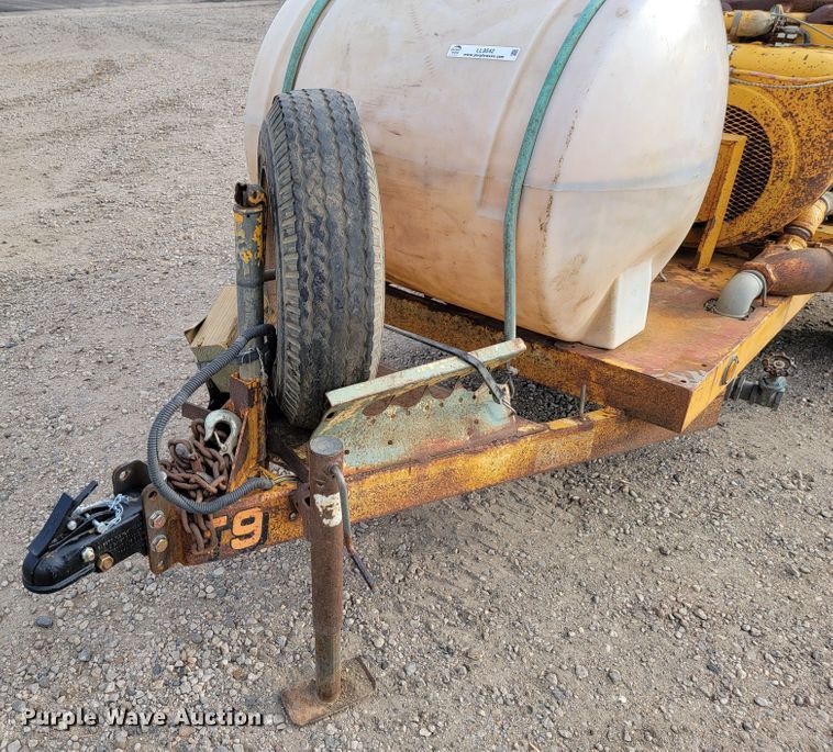 image for item LL9542 1976 O'Brien  sewer jetter trailer