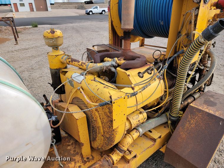 image for item LL9542 1976 O'Brien  sewer jetter trailer