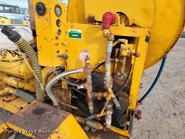 image for item LL9542 1976 O'Brien  sewer jetter trailer