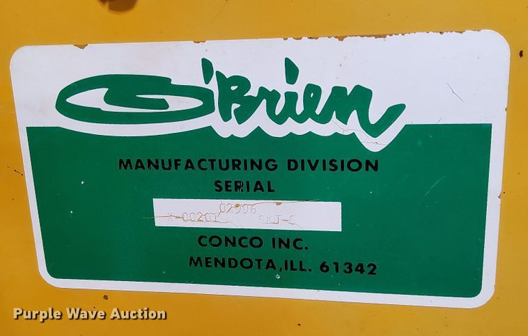 image for item LL9542 1976 O'Brien  sewer jetter trailer