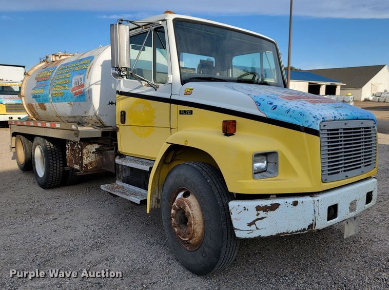image for item LL9543 1998 Freightliner FL70  vacuum truck