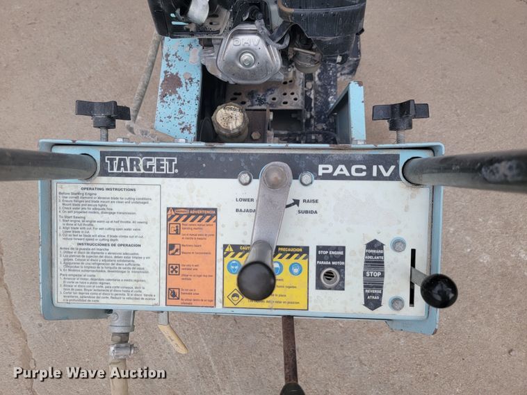 image for item LL9547 Target Pac IV 13H  concrete saw