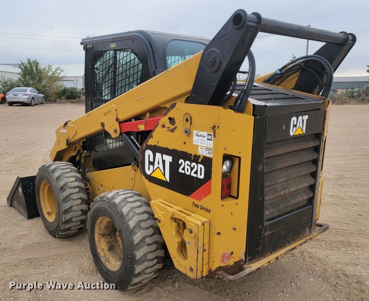 image for item LL9550 2014 Caterpillar 262D  skid steer loader