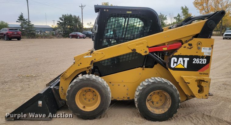 image for item LL9550 2014 Caterpillar 262D  skid steer loader