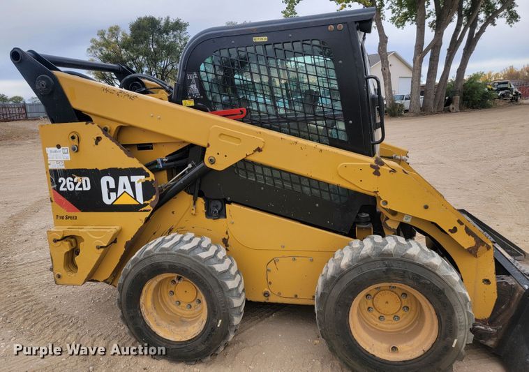 image for item LL9550 2014 Caterpillar 262D  skid steer loader