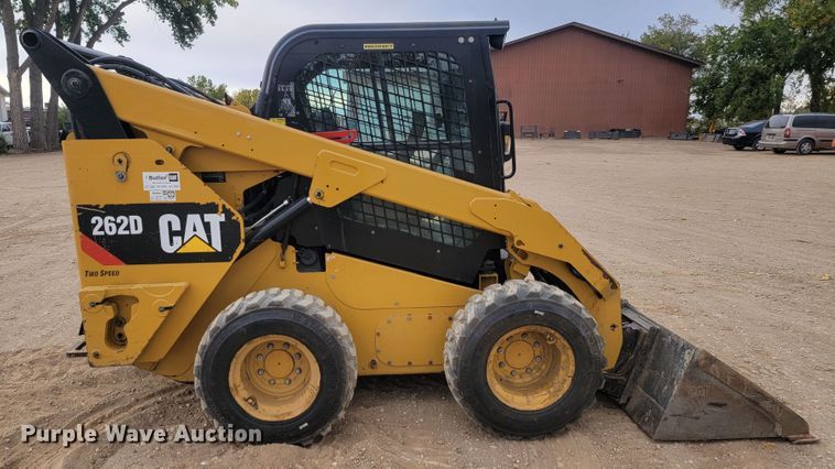 image for item LL9551 2014 Caterpillar 262D  skid steer loader