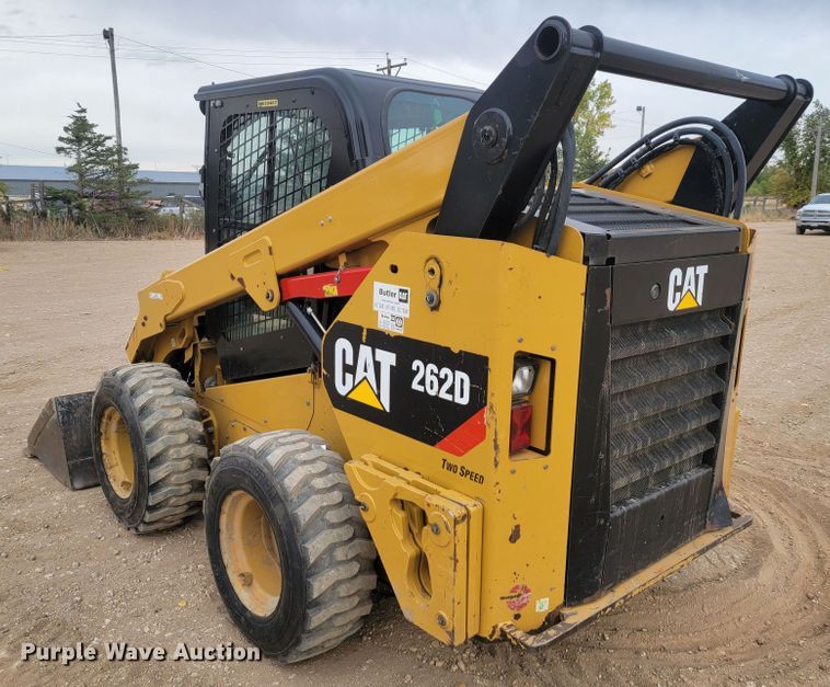 image for item LL9551 2014 Caterpillar 262D  skid steer loader